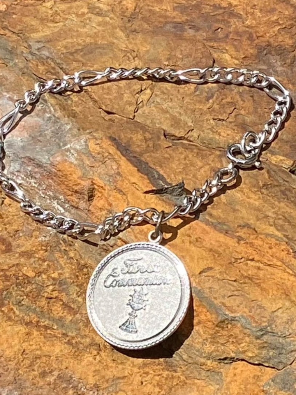 7'' Silver Communion Bracelet